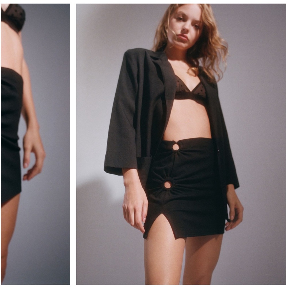 UO Peachy Keyhole Mini Skirt